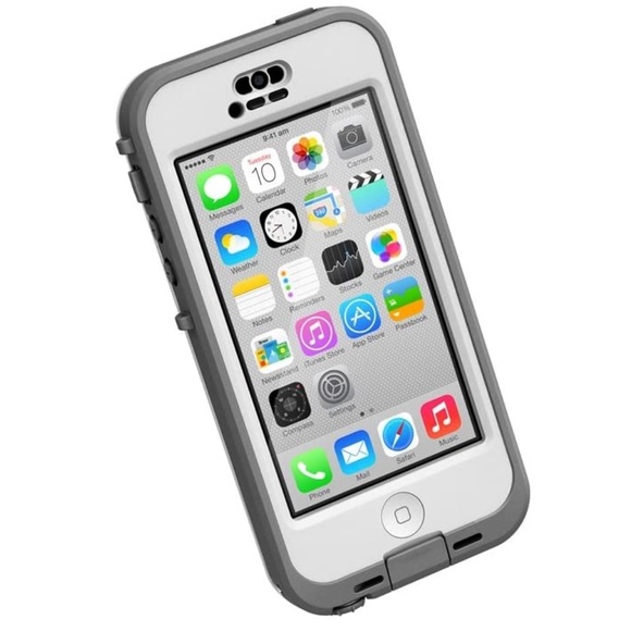 Lifeproof Nuud iPhone 5c Case in Gray & White